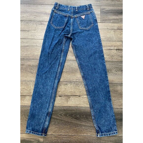 80s/90s Guess by Marciano TRUE VINTAGE Women's Blue Jeans - Picture 1 of 5